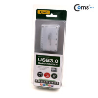 (특가) Coms USB 3.0 카드리더기(외장형), All in 1 / SD / CF / MS