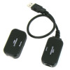 Coms USB 리피터 케이블 - 신호 증폭용/ CAT5e 랜케이블 사용/ 최대 60m 증폭 [VE399]