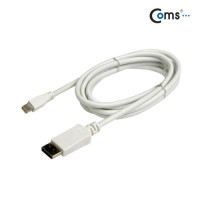 Coms 미니 디스플레이포트 to HDMI 변환 케이블 1.2M 컨버터 Mini DP to HDMI DisplayPort