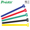 Prokit 벨크로 타이(3EAx5색,15EA,20cm) / 케이블 전선 정리, 나일론 밴드, 고정 홀더(컴퓨터 케이블, 랜선, 이어폰 등)