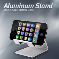 Coms 스마트폰 거치대 - 알루미늄 재질, 스마트폰 고정 스탠드 가이드