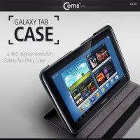 Coms 갤럭시 탭 10.1 태블릿 케이스 - 회전형, 보호
