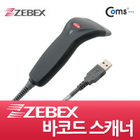 Coms 바코드 스캐너(Z-3220 U/B), USB용 블랙