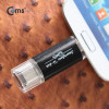 Coms 스마트폰 OTG USB 카드리더기, BLACK (Micro SD 메모리지원, 마이크로 5핀 5Pin