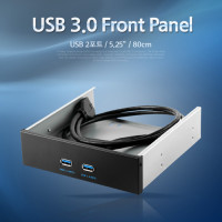 Coms USB 3.0 2포트 전면 가이드, 브라켓 브래킷, 80cm, 2Port 메인보드 마더보드 20P