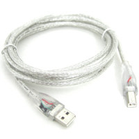 Coms USB LED 케이블 M/M (AB형/USB-A to USB-B) 1.8M