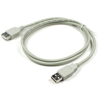 Coms USB 연장 케이블 1M, USB M/F A타입 AM to AF(AA형/USB-A to USB-A)