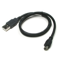 Coms USB Mini 5Pin 케이블 60cm, Mini 5P(M)/USB 2.0A(M) 미니 5핀