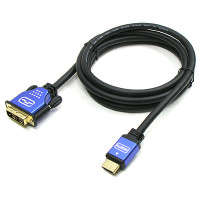 Coms HDMI/DVI 케이블(고급형/Blue Metal) 1.8m / HDMI v.1.3