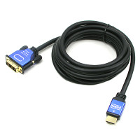 Coms HDMI/DVI 케이블(고급형/Blue Metal) 3m / HDMI v.1.3
