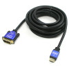 Coms HDMI/DVI 케이블(고급형/Blue Metal) 5m / HDMI v.1.3