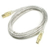 Coms USB 케이블 M/M (고급형/AB형/USB-A to USB-B) 3M 투명 GOLD