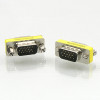 Coms 모니터 젠더 15Pin VGA 연장 D-SUB RGB 3열 GOLD Metal VGA M to VGA M