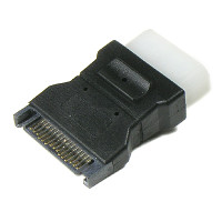 Coms SATA/IDE 전원 변환 젠더 - SATA 15(F)/IDE 4P(M)