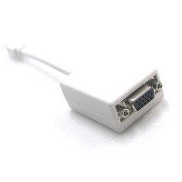 Coms 미니 디스플레이포트 to VGA 변환 컨버터 Mini DP M to VAG F Displayport