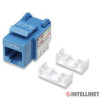 Intellinet 키스톤잭/Cat5e/blue, LAN, RJ45