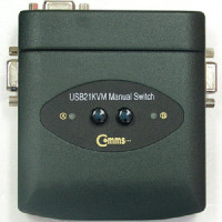 Coms USB KVM 스위치 2:1 / 선택기