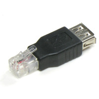 Coms USB 전원 젠더 USB 2.0 A F to RJ11 M