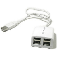 Coms USB 2.0 무전원 4포트 허브 - iMATE 허브 [HU2044]