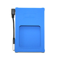 Manhattan USB 외장하드 케이스 /2.5형/실리콘/블루