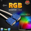 Coms 보급형 모니터 RGB(VGA, D-SUB) 연장 케이블 1.8M / 2M - M/F 타입