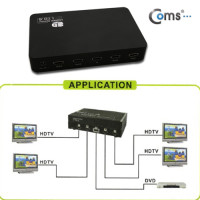Coms HDMI 분배기 4:1 동시출력