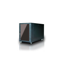 세이프네트워크 SAFE-750S 15U 750MM 강화유리 서버랙