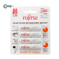 건전지 FUJITSU 충전지 (AA 1900mA*4)