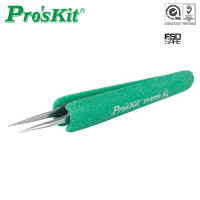 Prokit 절연 핀셋(TZ-202N), 쪽집게(족집게), 기판 회로 작업, 다용도 정밀 작업(네일아트, 비즈공예 등)