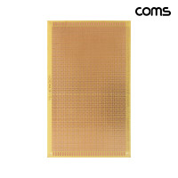 Coms PCB 기판(gold / 63*108 Point), 18x30cm