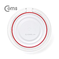 G POWER 무선충전패드 / Micro5핀 / 1M (5V-1.8A) 화이트-아답터 미포함