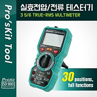 PROKIT (MT-1707) 실효전압/전류 테스터기, 측정, 공구, 케이블, NCV, LED, LCD 디스플레이, 디지털, 디지털, LCD 디스플레이