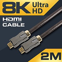 Coms 8K UHD HDMI 케이블(V2.1) 2M / 8K4K @60Hz 지원 (7680*4320) / UHD / 금도금 단자