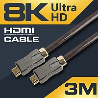 Coms 8K UHD HDMI 케이블(V2.1) 3M / 8K4K @60Hz 지원 (7680*4320) / UHD / 금도금 단자