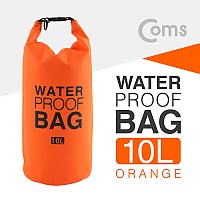 Coms 방수 포켓 10L, Orange, 워터프루프 가방, 활동, 레저, 스포츠