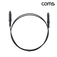 Coms 오디오 광케이블 2Ø 각/각 toslink to toslink Optical 1M
