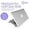 Coms 맥북 케이스 Mac Book New Pro 15형 - (모델-A1707)