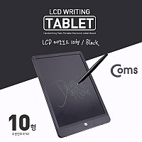 Coms 메모보드 / 전자노트 10형 LCD, Black / 전자 메모패드 / 전자칠판