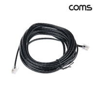 Coms TEL CABLE 5M /전화선 케이블 6P4C