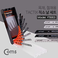 Coms TACTIX 직소날 세트 / 10pcs / - 목재/철재용