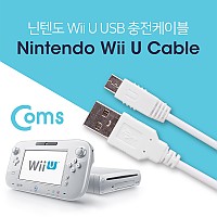 Coms 닌텐도 USB 충전 케이블 1M, USB 2.0 A(M) 닌텐도 Wii U(M)
