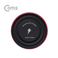 Coms G POWER 고속 무선 충전패드 / Micro5핀 / 9V-1.67A / 5V-2.0A / 블랙