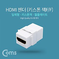 Coms HDMI 젠더 월플레이트 키스톤잭 HDMI F to F