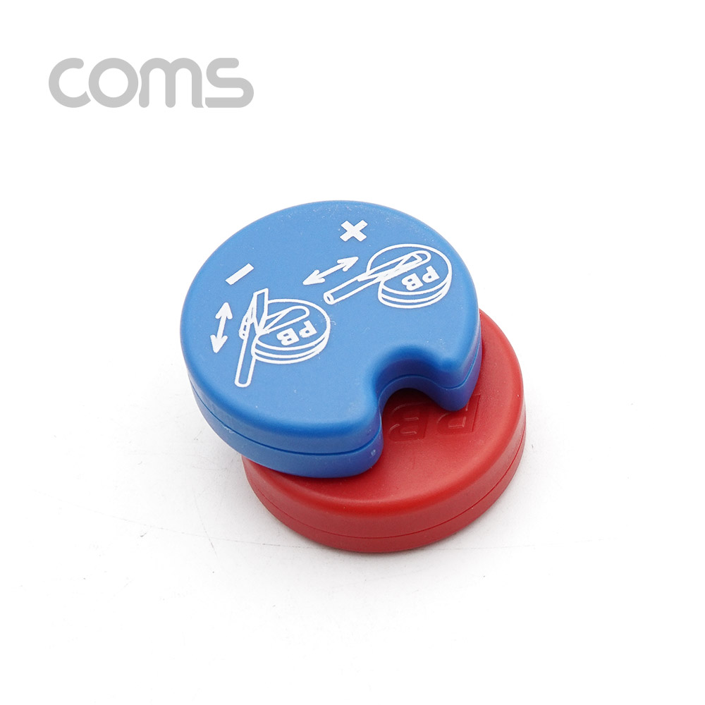 Coms 원형 자화기 Red/Blue