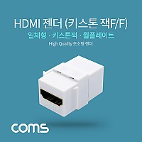 Coms HDMI 젠더 월플레이트 키스톤잭 HDMI F to F