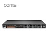 Coms 24포트 기가비트 GbE PoE 스위치허브 10/100/1000Mbps / GiGabit Switch