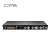 Coms 24포트 기가비트 GbE PoE 스위치허브 10/100/1000Mbps / GiGabit Switch