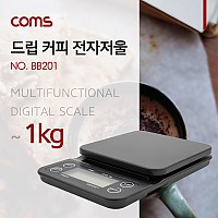 Coms 드립 커피 전자저울, 디지털 저울 핸드드립 커피 계량 타이머 카페 바리스타