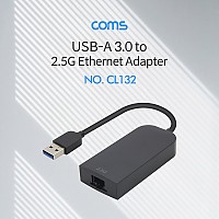 Coms USB 3.0 컨버터(RJ45) - 2.5G Ethernet Adapter