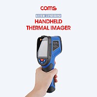 Coms 온도계(적외선) 테스터기 AAx4, -20~380도/ 열화상 카메라 테스터기